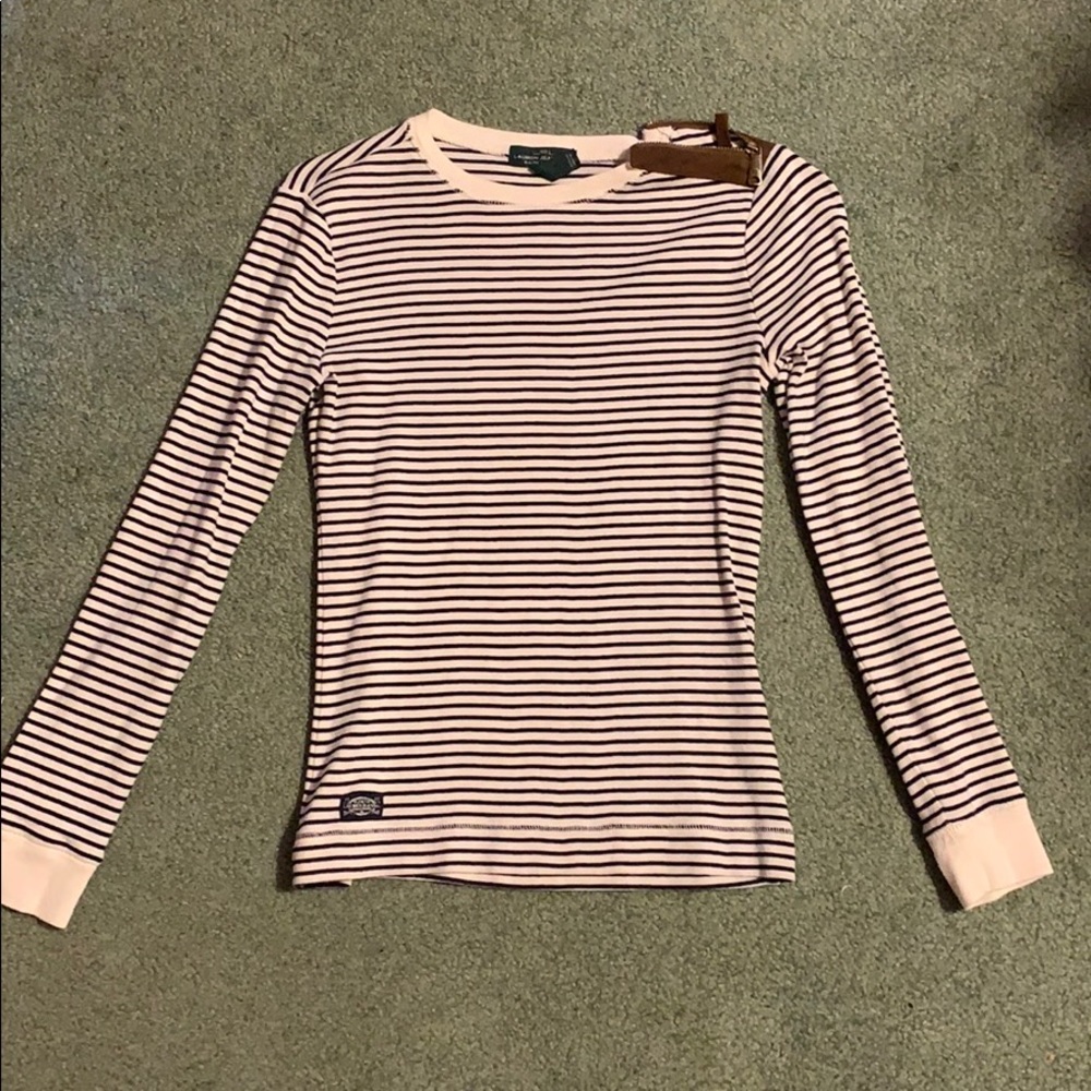 Long sleeve polo shirt